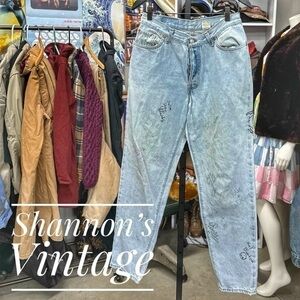 Levi’s Julie Graffiti VNTG papertag made in USA sz 13S jeans A18